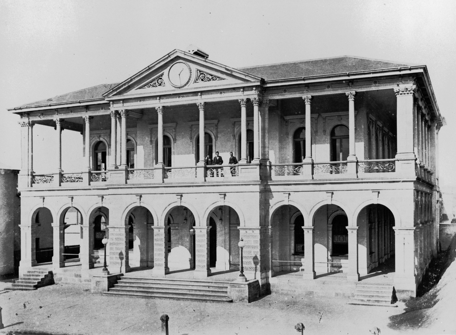 Brisbane's General Post Office, ca. 1875