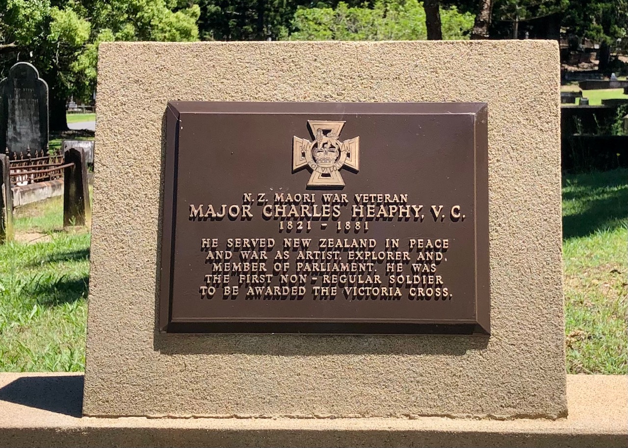 Charles Heaphy headstone