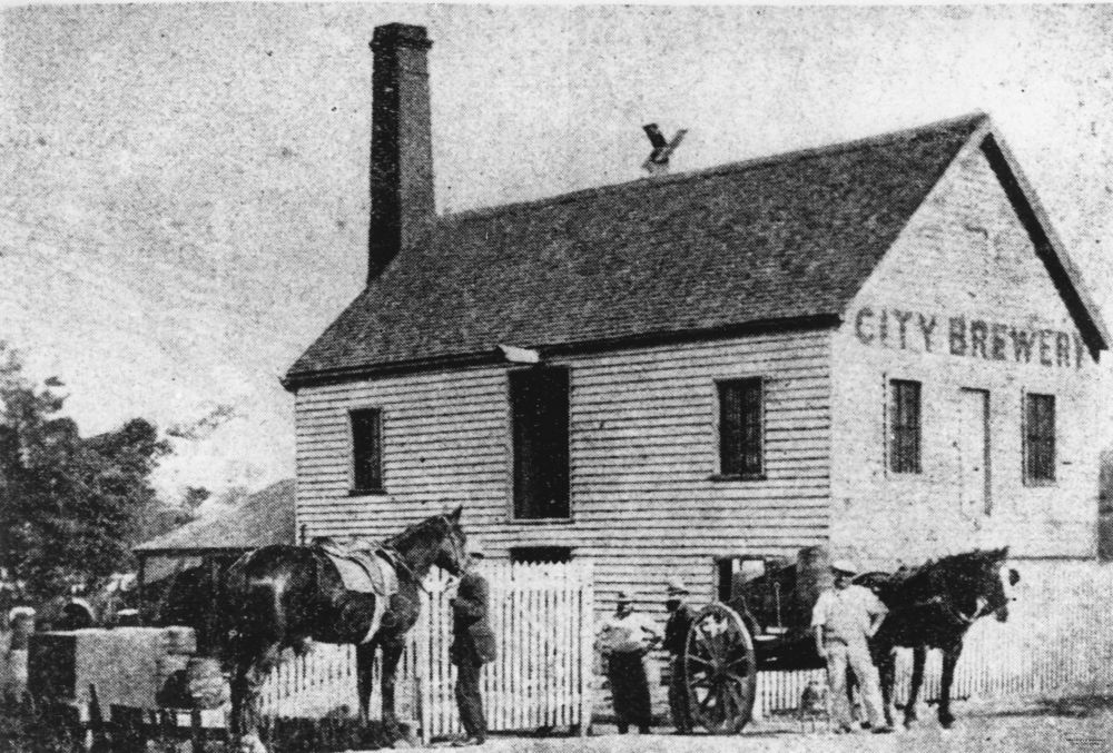 City Brewery, owned by Perkins & Co., Brisbane, 1872-1882