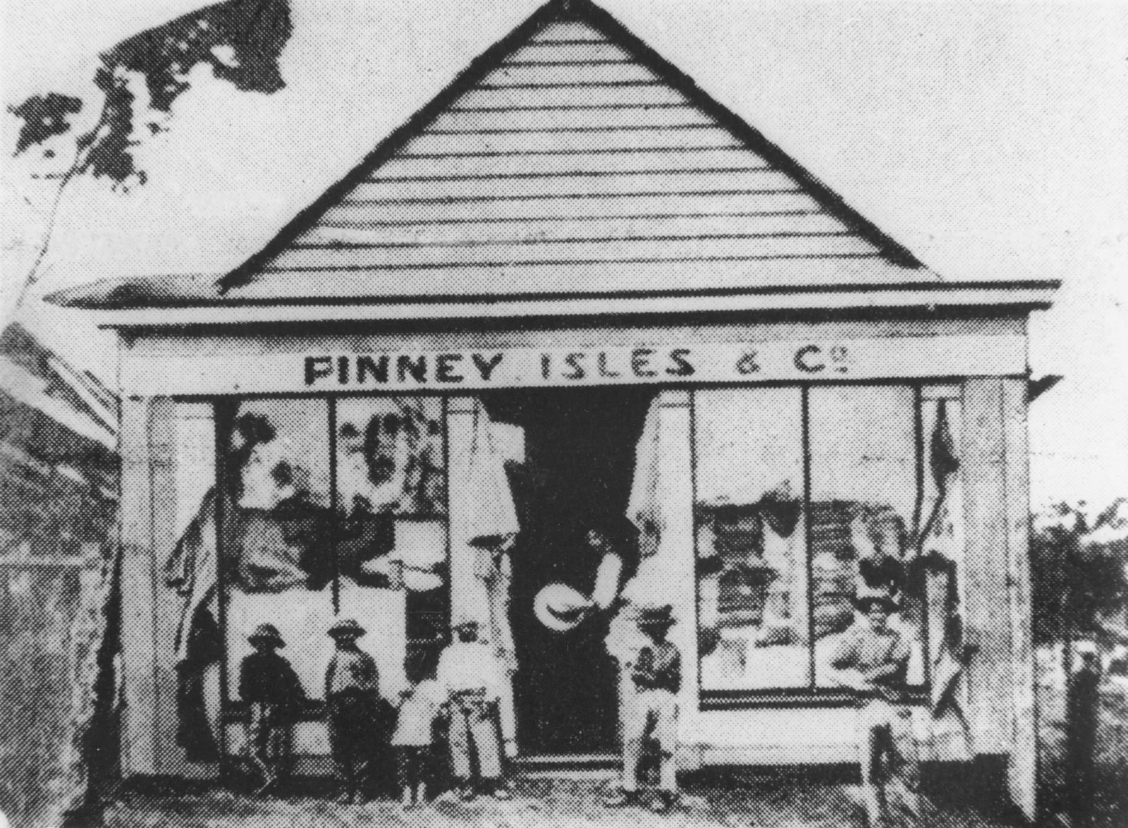 Finney and Isles store, Fortitude Valley, ca. 1868