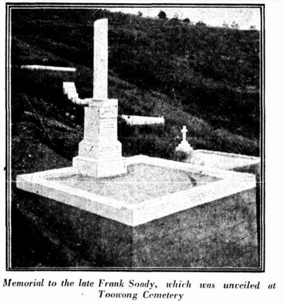 Frank William Soady headstone