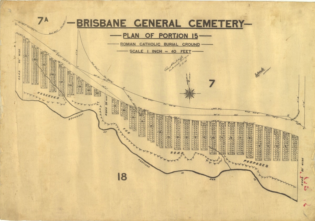 Brisbane General Cemetery - Portion 15, 1910