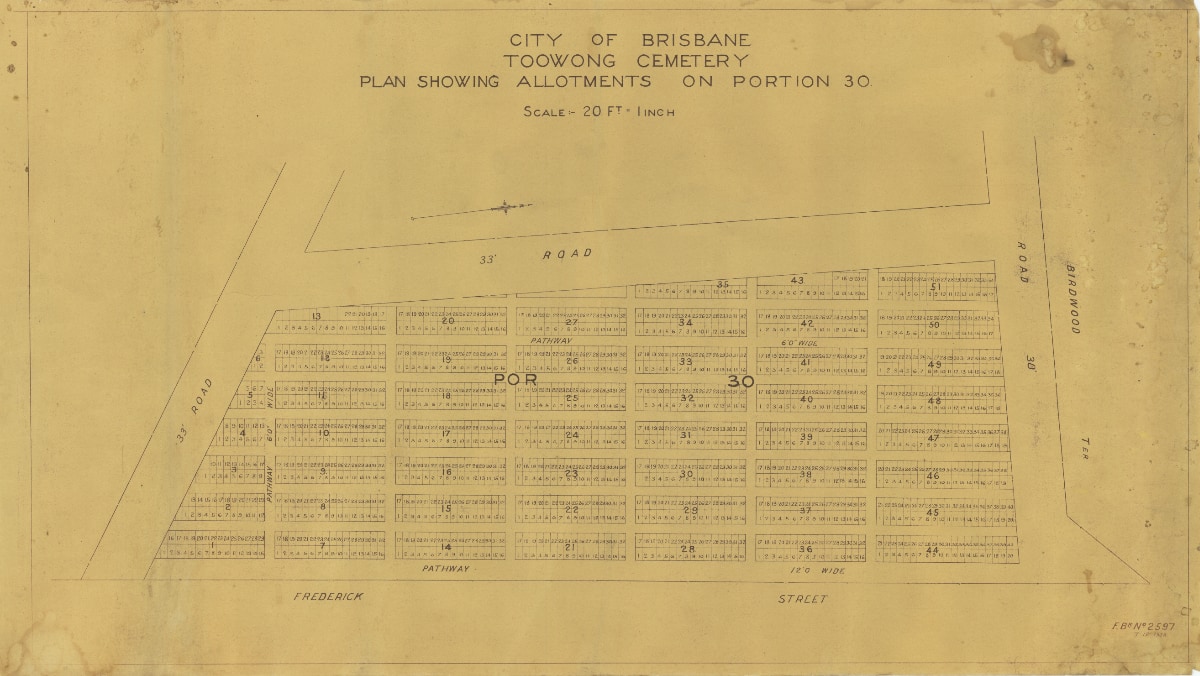 Brisbane General Cemetery - Portion 30, 1938