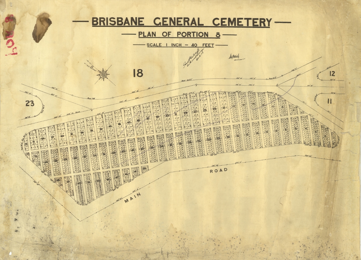 Brisbane General Cemetery - Portion 8, 1911