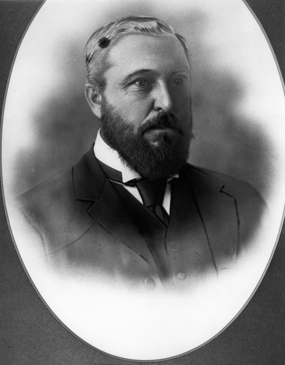 Politician Sir Horace Tozer, 1890