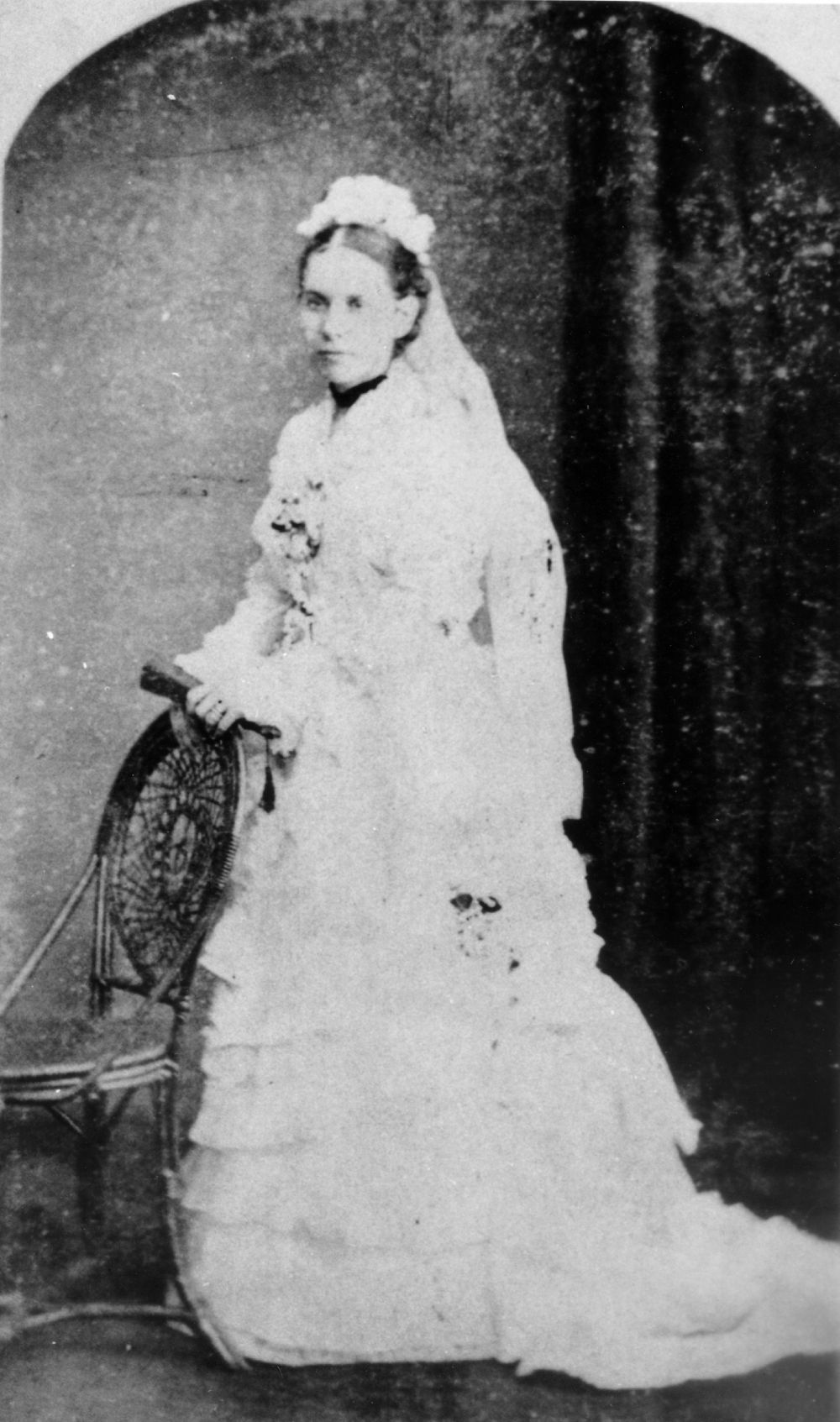 Portrait of Jessie Bannister Philp, ca. 1878