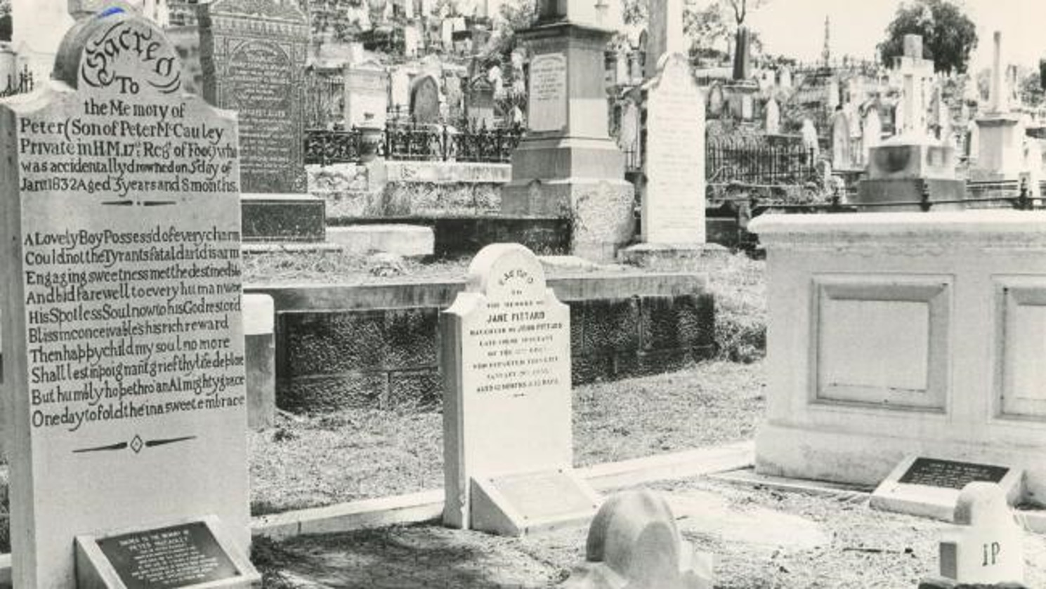 Pioneer Children's Graves at Toowong Cemetery