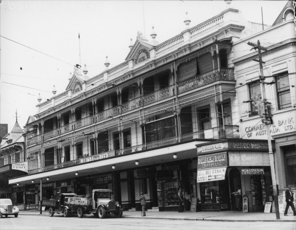 Prince Consort Hotel, Brisbane, 1936