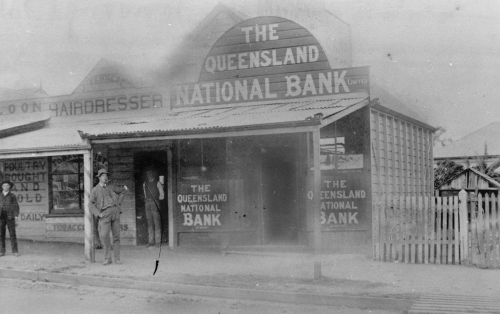 Queensland National Bank. Sherwood Road, Toowong ca. 1890
