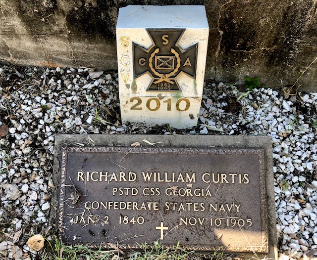 Richard William Curtis' headstone