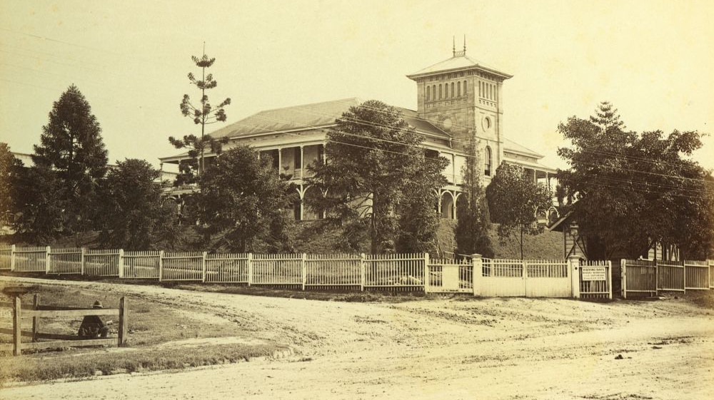 Royal Brisbane Hospital, ca. 1885
