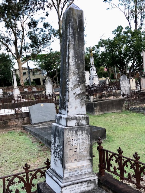 Bezalel Saul Mendelsohn's headstone