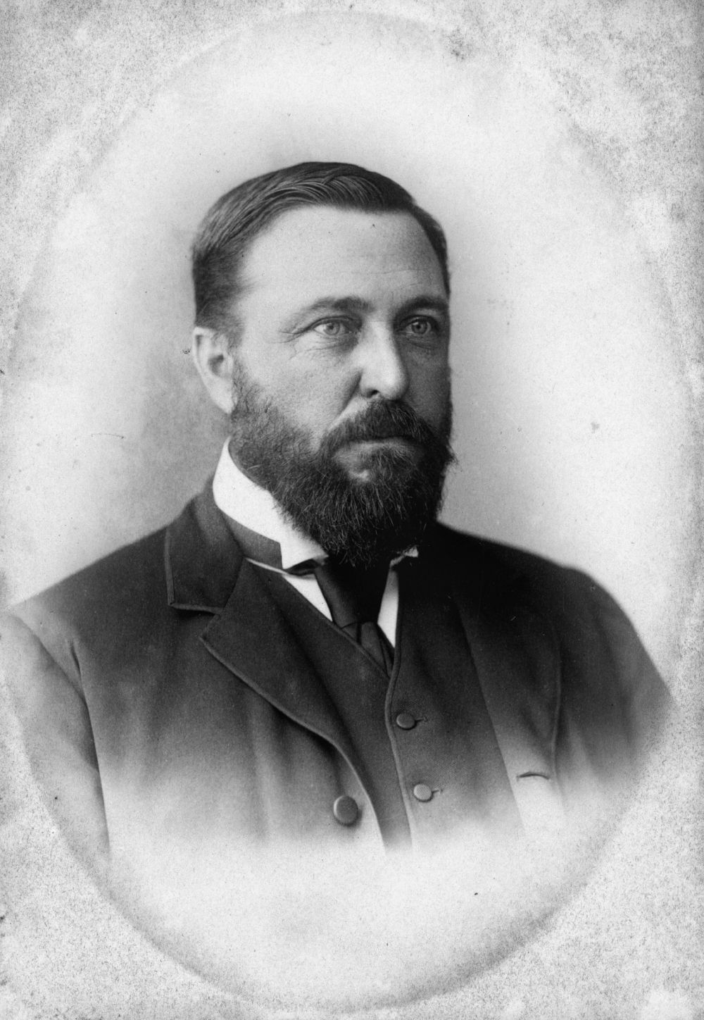 Politician Sir Horace Tozer, Brisbane, 1890