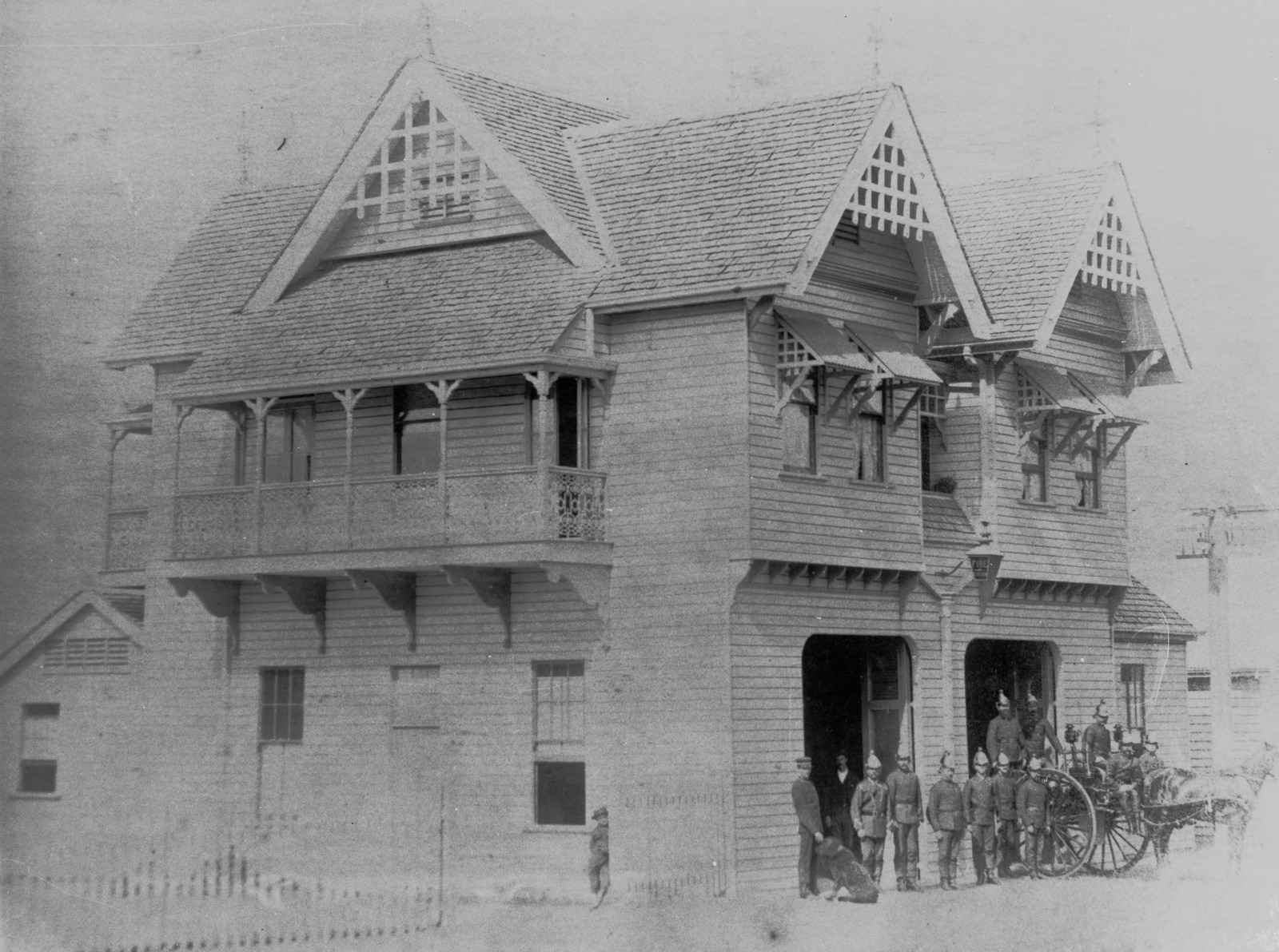 South Brisbane Fire Station, ca. 1900