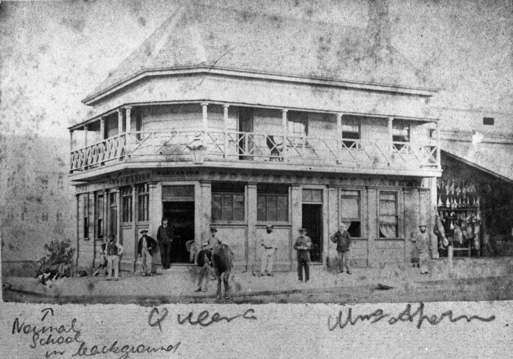 Sportsman's Arms Hotel, Brisbane, ca. 1874