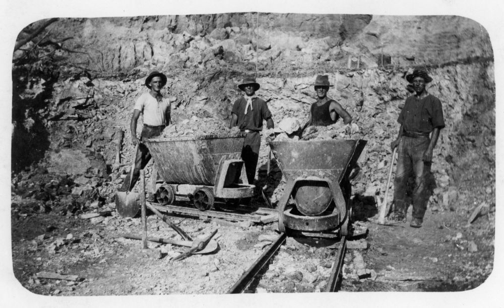 Virginia Brickworks clay pit at Enoggera, ca. 1920