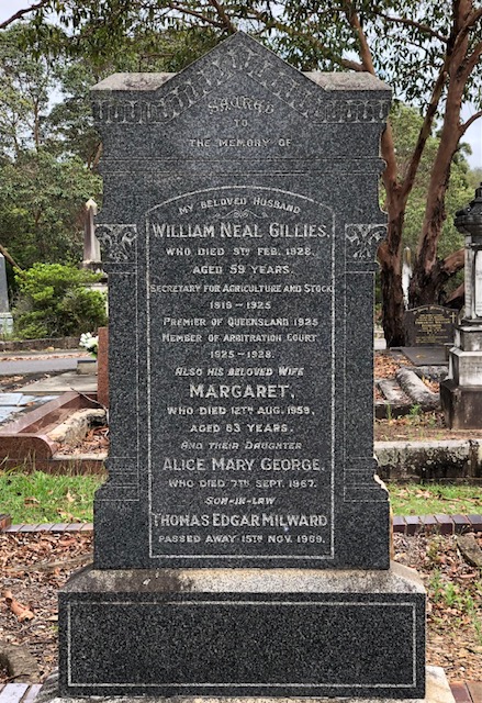 William Neal Gillies headstone